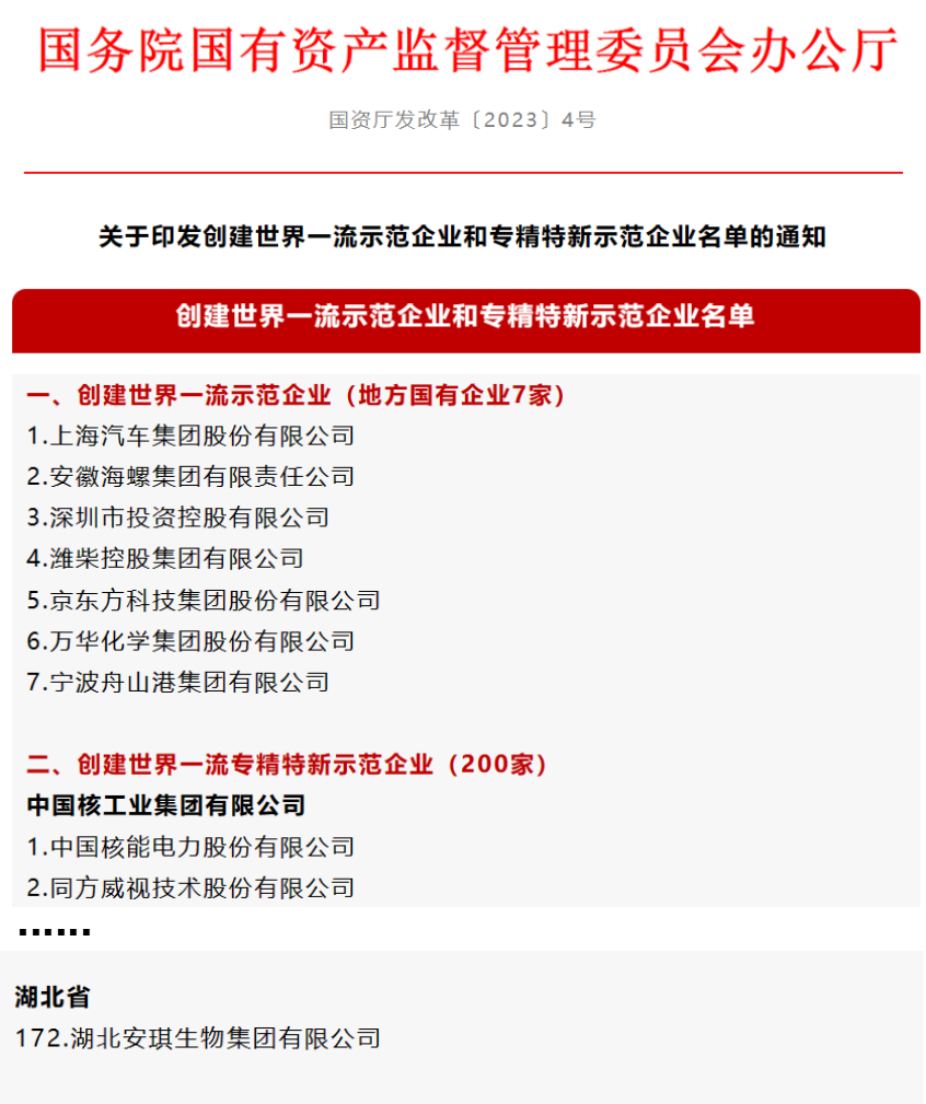 AG视讯集团入选“创建世界一流专精特新示范企业”