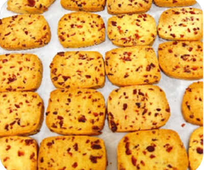 酵母蛋白在蔓越莓曲奇饼干的应用